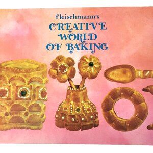 Vintage Fleischmann’s Creative World of Baking Recipes Booklet 1970